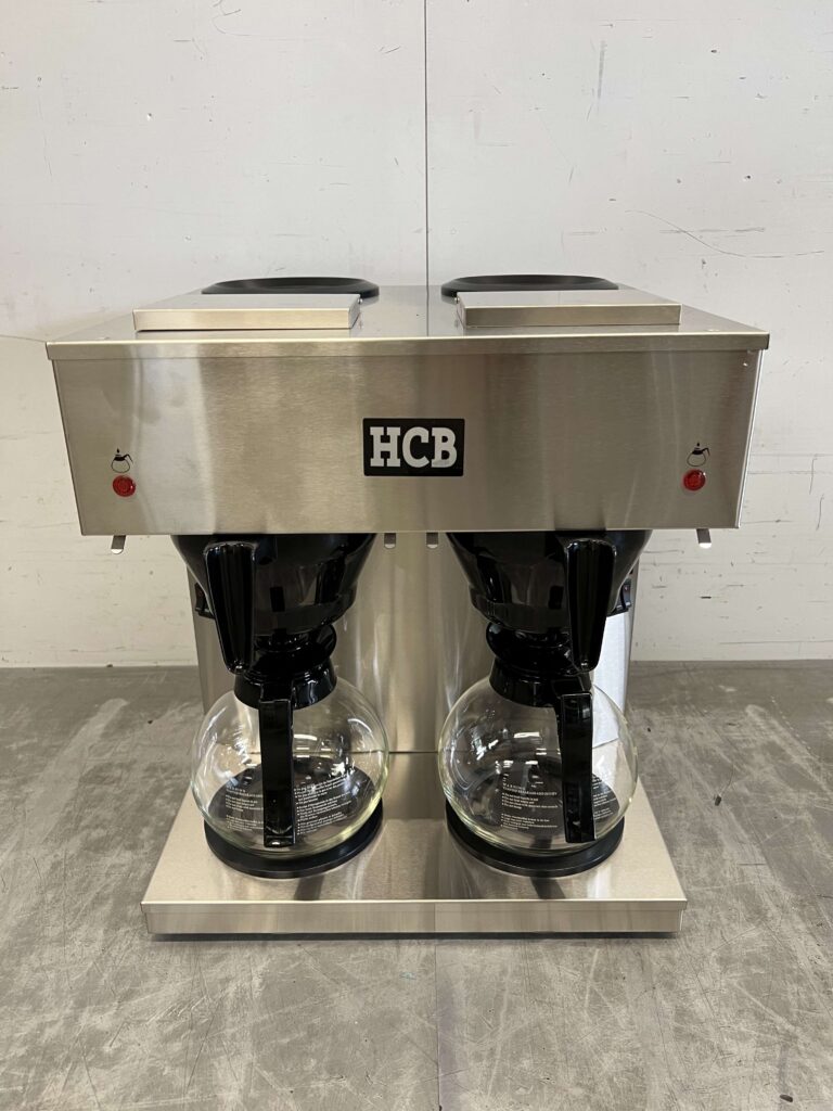 Recyclen Serena Weerkaatsing RVS Dubbele Koffiezetapparaat Koffiemachine 2 x 1,8 liter 230V Horeca -  Horecacentrum Brabant
